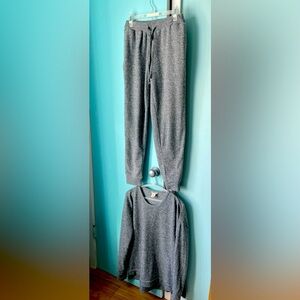 Olivia Rae knit sweater and jogger set.